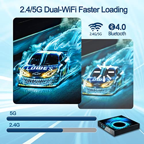 EASYTONE Android TV Box 10.0,Android Box TV 4GB Ram 32GB ROM AllWinner H616 Quad-Core Support Dual WiFi 2.4/5.0GHz Bluetooth 5.0 4K 6K TV Box H.265 3D Smart TV Box Android 6 EASYTONE Android TV Box 10.0,Android Box TV 4GB Ram 32GB ROM AllWinner H616 Quad-Core Support Dual WiFi 2.4/5.0GHz Bluetooth 5.0 4K 6K TV Box H.265 3D Smart TV Box Android - Image 4