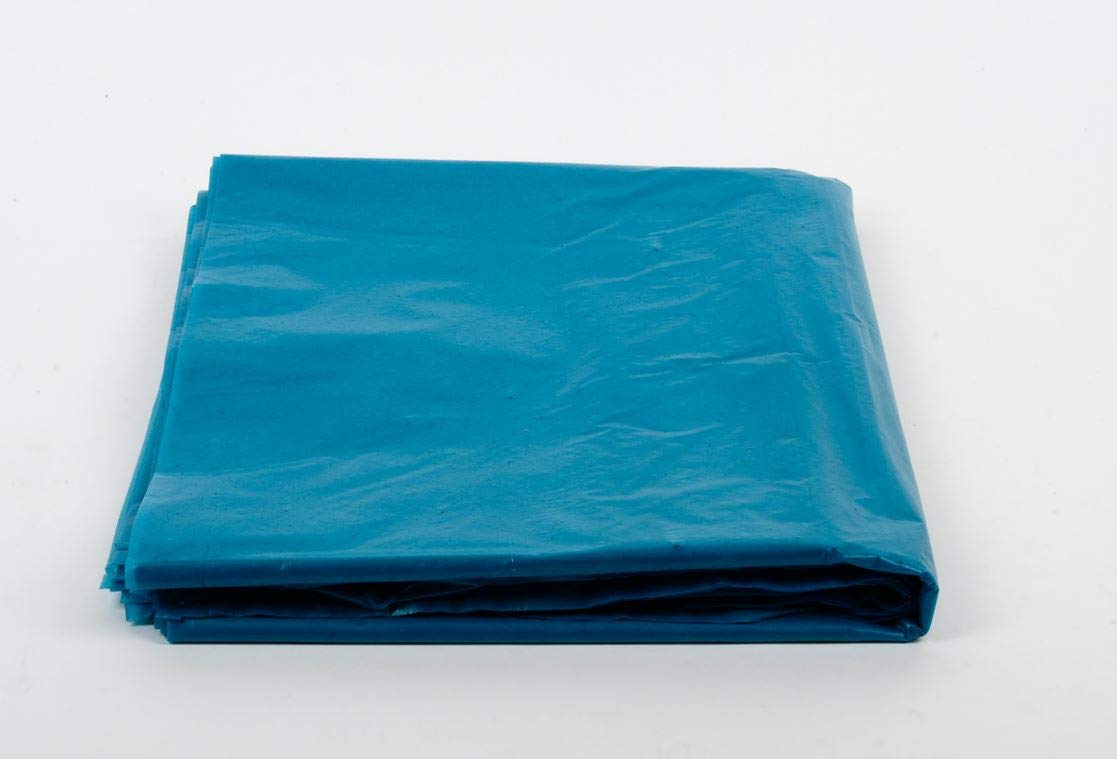Funny AG-875 Sacchi Della Spazzatura, in Ldpe, Capacita 240 L, Blu, 550 X 1350 mm, 100 Pezzi