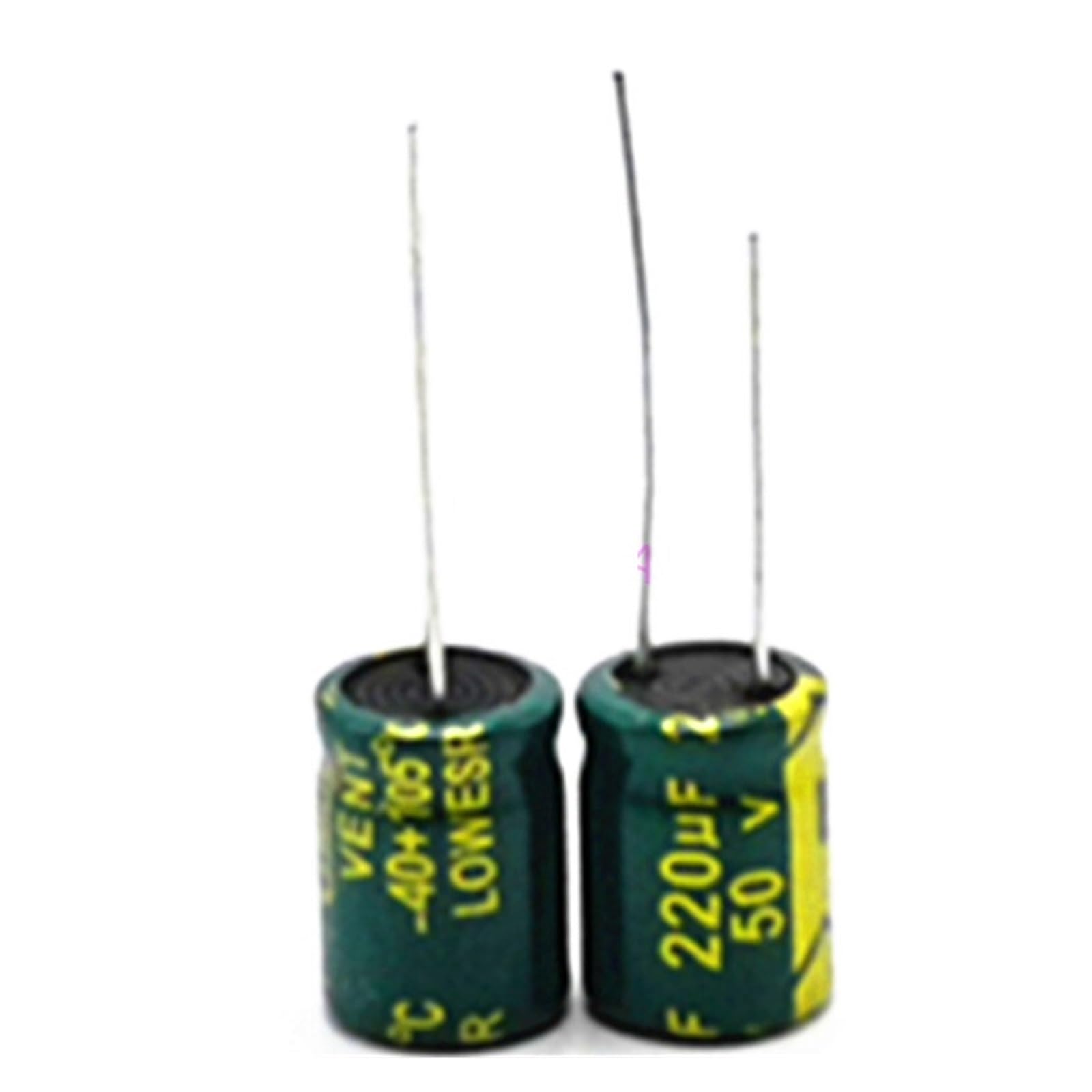 ICXLPMC 20pcs/lot P45 high frequency low impedance 50V 220UF aluminum electrolytic capacitor size 8 * 12 220UF 20%