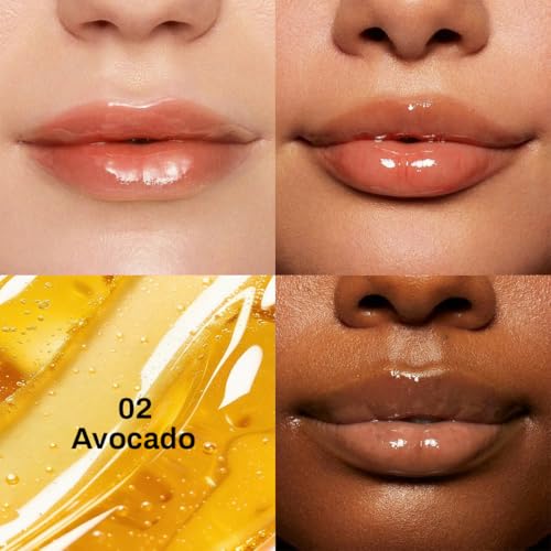 Image of Colors Queen Lip Therapy Glossy Lip Gloss | Nourishing & Hydrating Gloss | Lightweight, Highly Pigmented and One Swipe Application | Non Sticky Lip Gloss with Extra Large Applicator (02 - Avocado, 4.8ml)