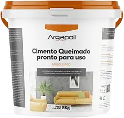 CIMENTO QUEIMADO PRONTO PARA USO 9 CORES 5KG (Alumínio)