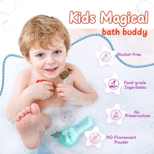Mecids Magic Potion Bubble Bath Bombs For Kids - Safe & Non-Toxic Bath Color Tablets Bath Potions For Toddlers Ages 4-12 Fun Science Kit Gift For Birthday thumb #5