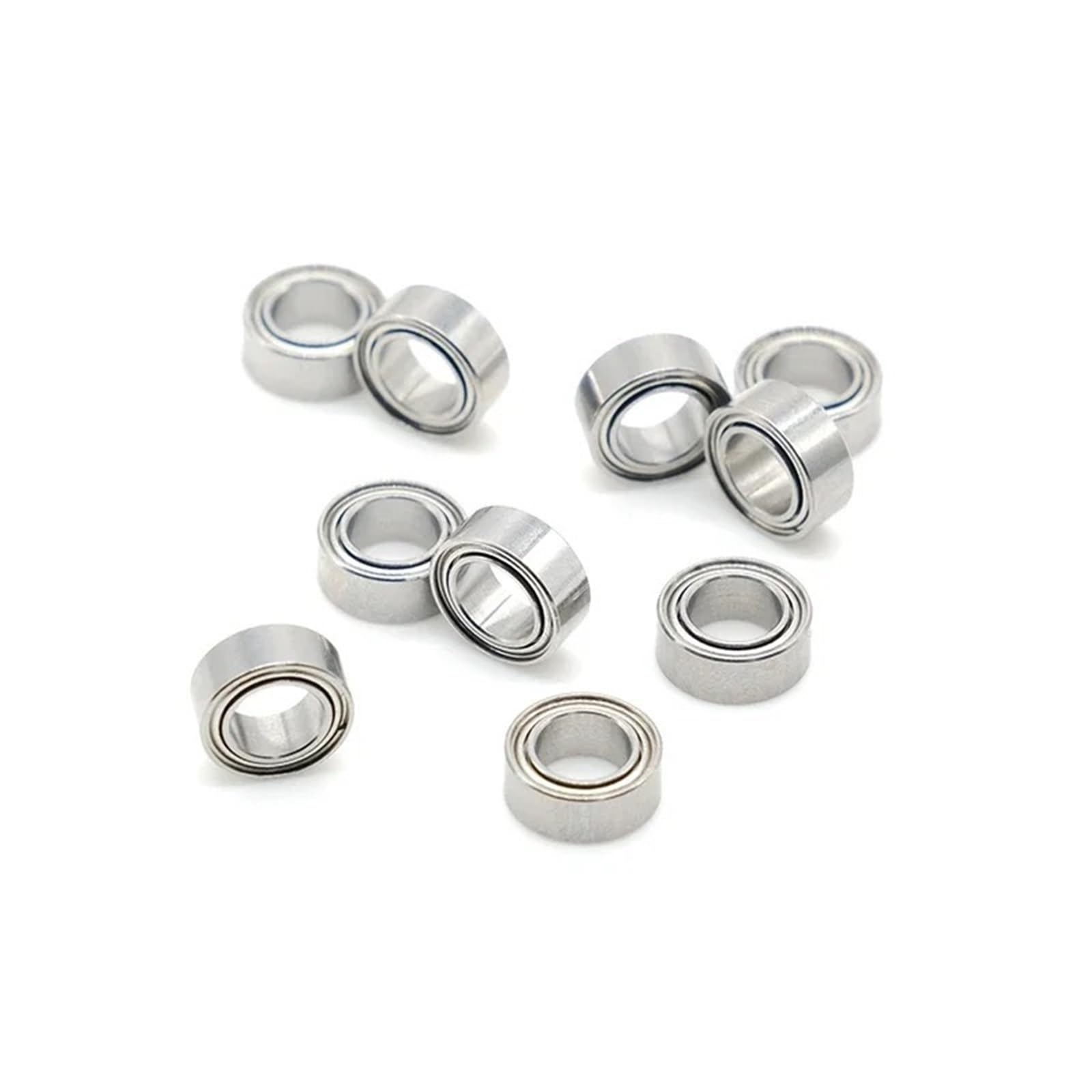 Rodamientos de bolas de acero inoxidable DDRI-5632ZZ R156ZZ SR156ZZ de 3/16 x 5/16 x 1/8 pulgadas (10 unidades)