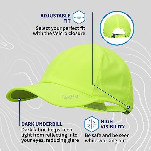 Image of TrailHeads Men's Running Hat with UV Protection | Quick Dry Sports Hats for Men | UPF 50 Hats | Summer Hats for Men