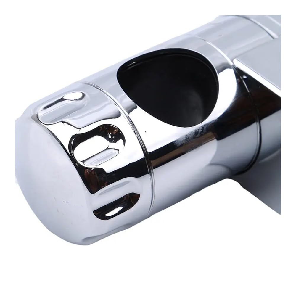 Soporte de Ducha de Mano de Repuesto para Barra Deslizante, Ajustable, Cromado, para baño, 1, 2 o 3 Unidades (Gris B, 2 Unidades)