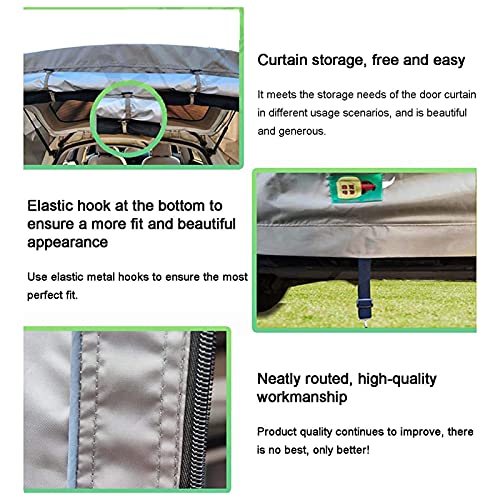 Toldo portátil impermeable para carpa camping miniatura 6