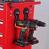ULIBERMAGNET Magnetic Power Tool Organizer,Cordless Drill Garage Hook Heavy...