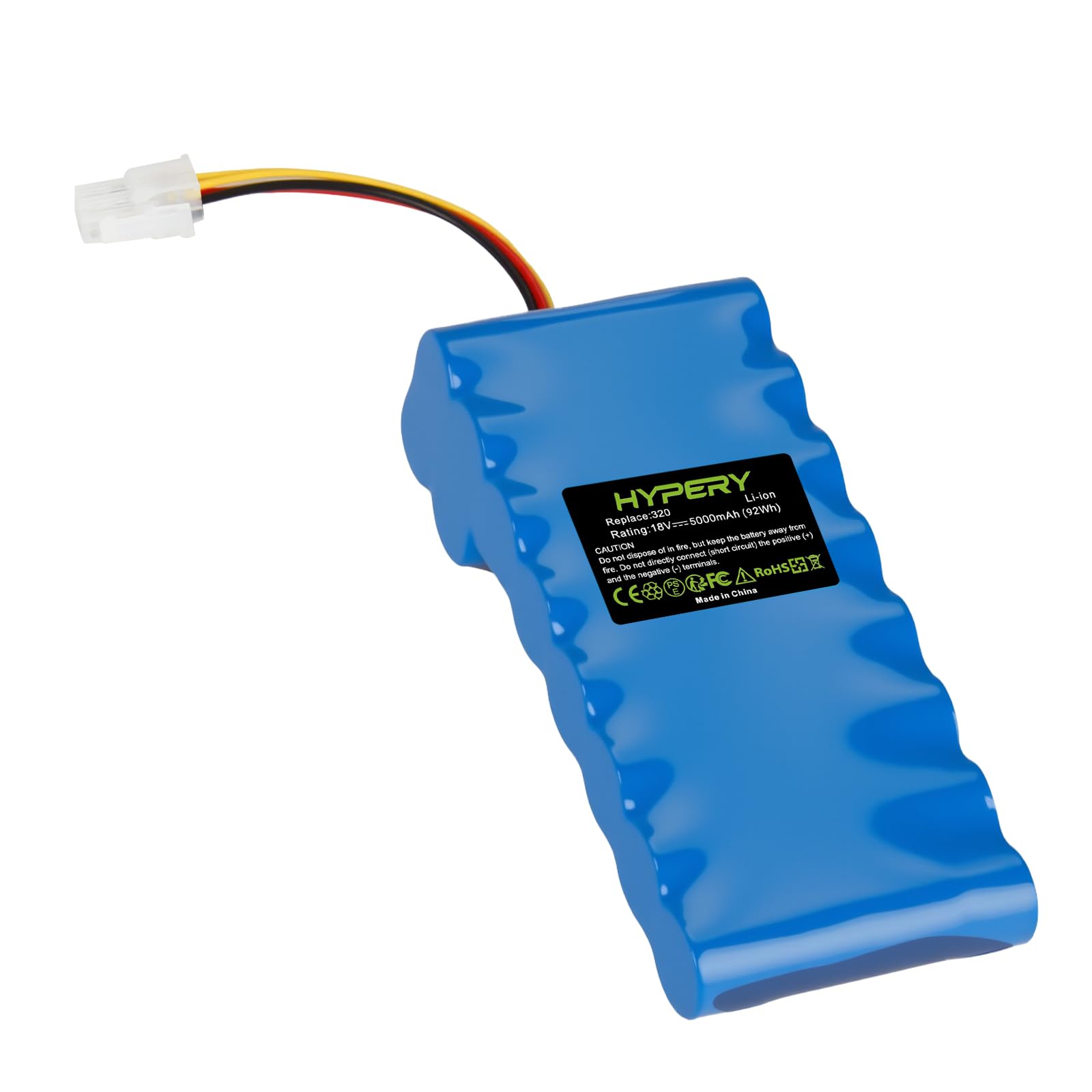 Batteria di ricambio agli ioni di litio 18V 5000mAh per Husqvarna Automower 320, 330X, 420, 430, 430X, 440, 450X, 520, 550 robot rasaerba, sostituzione per 580 68 33-01, 580 68 33-02