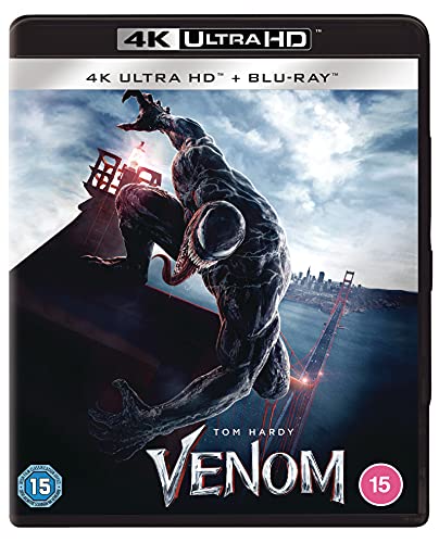 Venom (2018) (2 Discs - BD & UHD) (Amazon Excl.) [Blu-ray] [Region B] [2021]