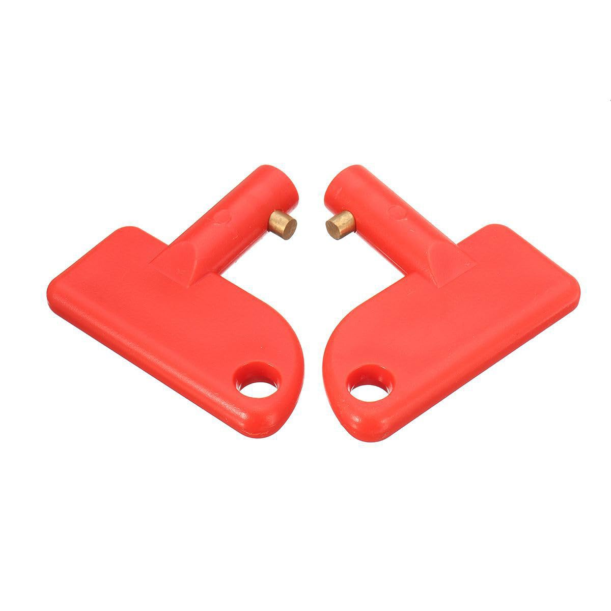 CGEAMDY 4 Pezzi Chiave Interruttore Batteria Autos, Universale Chiave Stacca Batteria per Autos, Multifunzionale Interruttore Isolatore Batteria Auto, per Auto Barca Modificata, Accessori per Auto