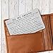 ABNTY Friend Gifts for Women, Thank You for Being a Friend Card, Appreciation Friend Gifts, Steel Engraved Wallet Card Insert