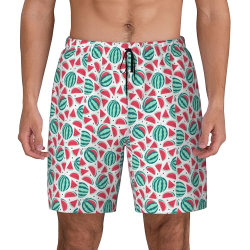 Traje de baño para hombre estilo hawaiano casual de playa con bolsillos prácticos