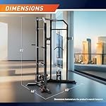 Marcy Strength Training Home Gym Cage with Pulley System for Weightlifting, Bodybuilding, Full Body Workout Equipment for Home Exercise - Image 2