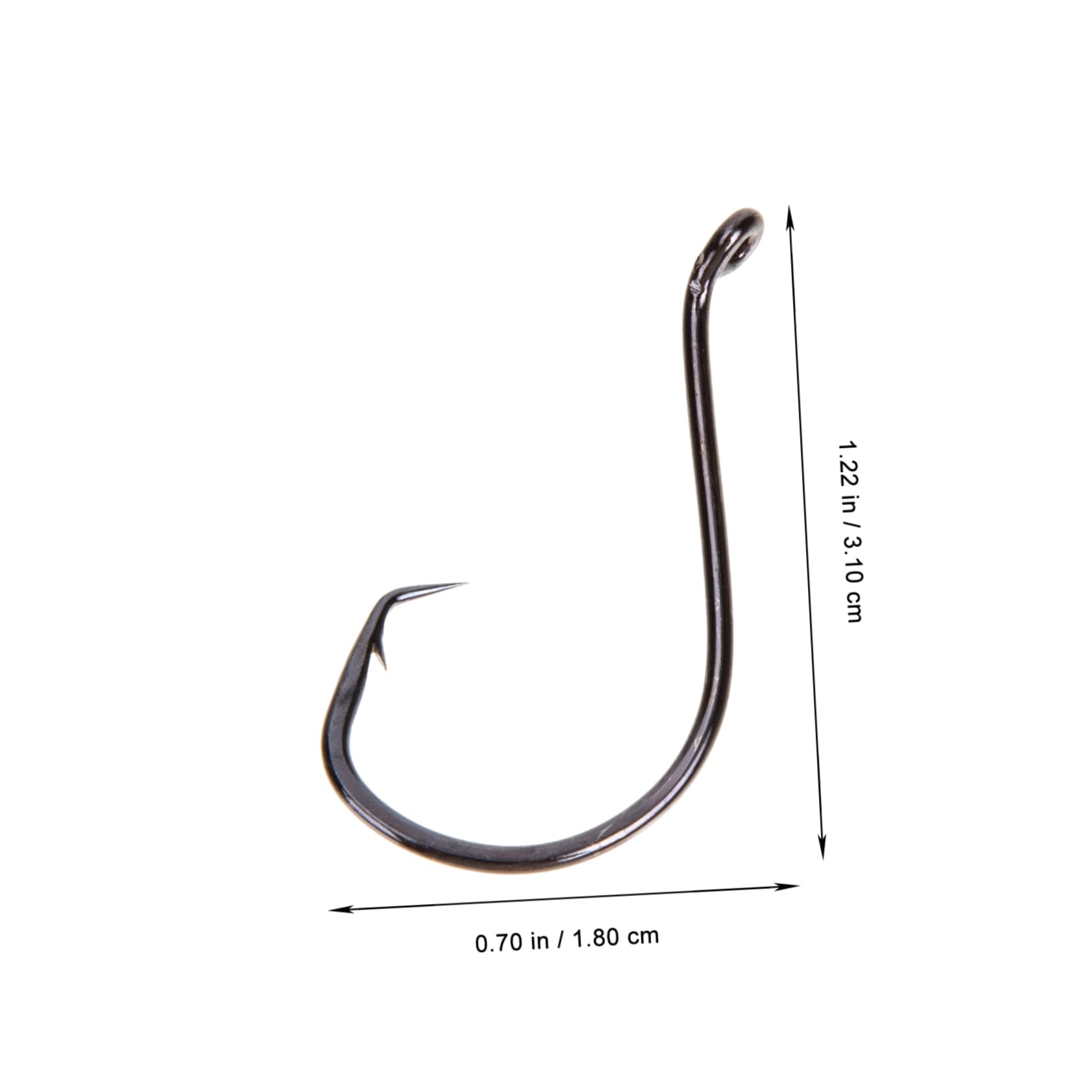 BESPORTBLE Lot De 5 Hameçons Triples pour La Pêche pour Une Meilleure Présentation des Appâts 100 Pièces X 5