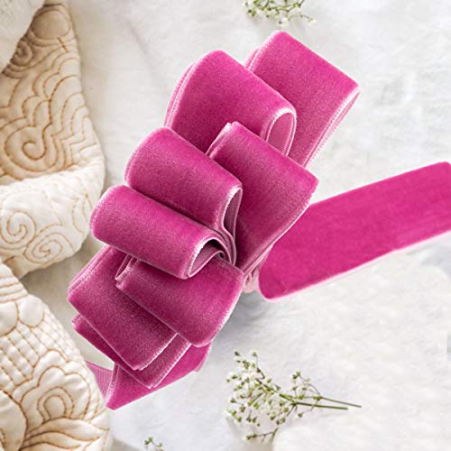 Summer-Ray 50 Yards 1 Inch (25mm) Velvet Ribbon 25 Colours Value Pack, Multicolored - Image 3