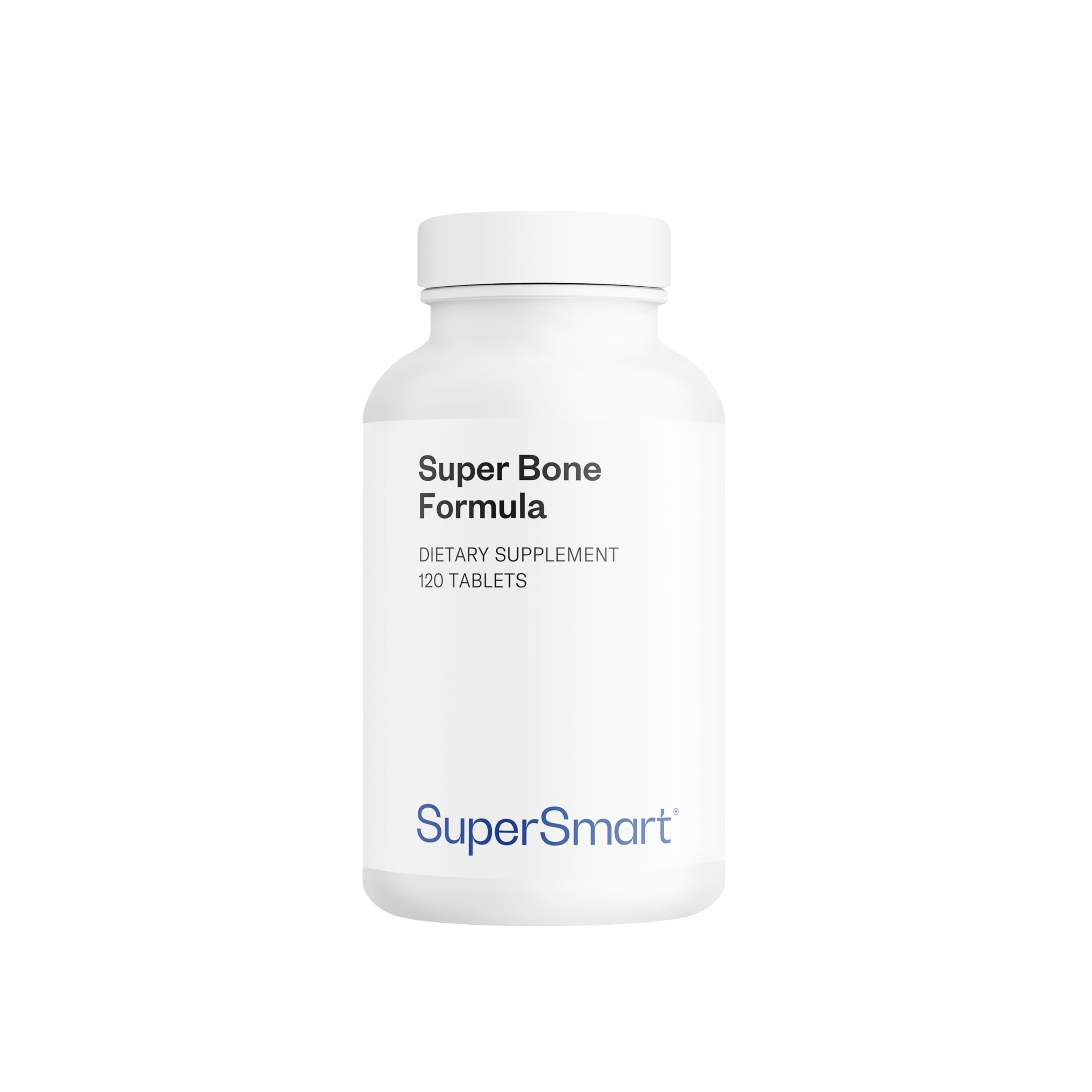 Super Bone Formula - Trägt zu gesunden Knochen bei - Unterstützt gesunde Gelenke - Reich an Kalzium, Zink, Magnesium und den Vitaminen D3, K2 - Glutenfrei - SuperSmart
