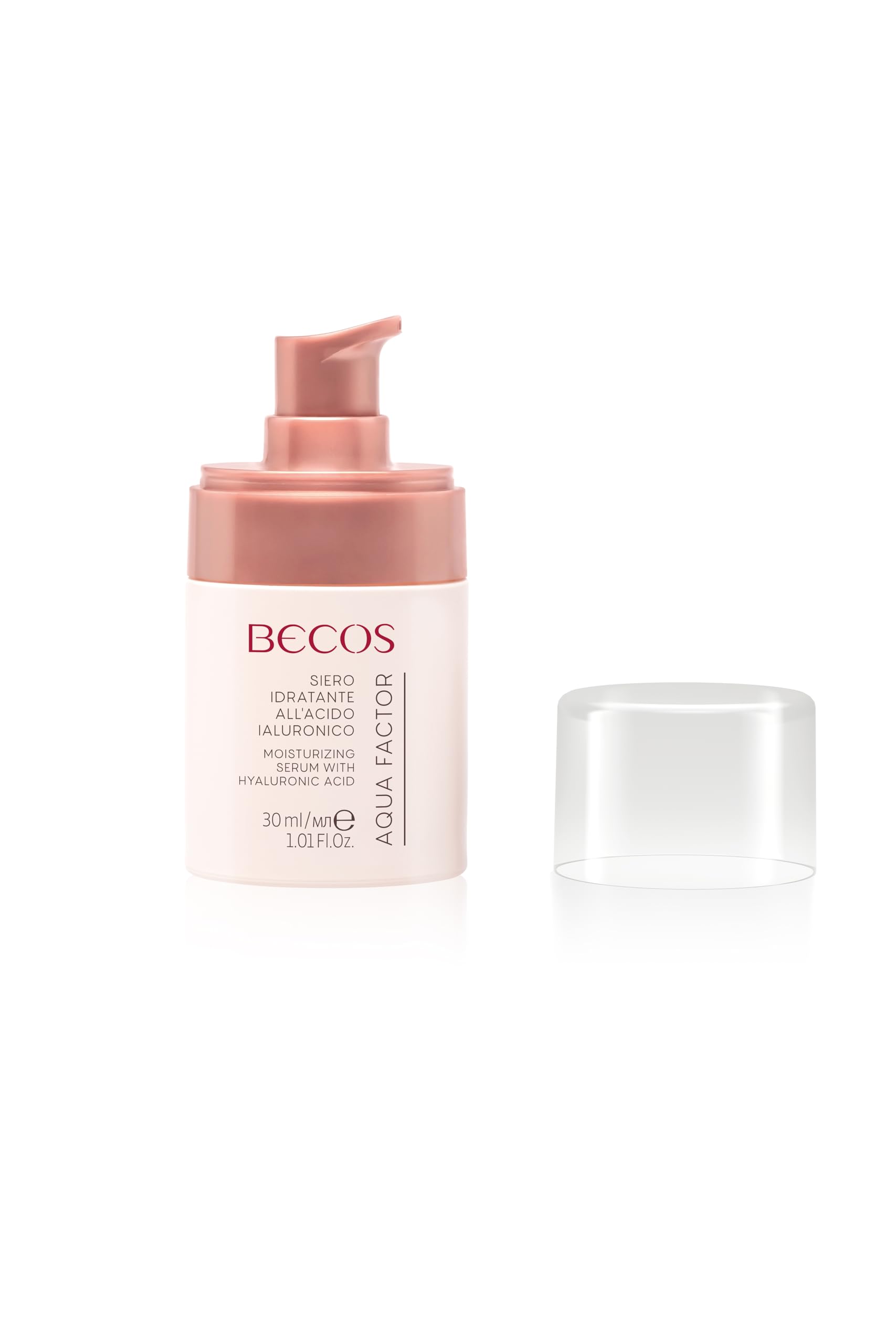 Becos Lifting Beauty Routine Face Kit - Lift Define Smoothing Liftant Cream 50 ml + Aqua Factor Hyaluronic Acid Hydrating Serum 30 ml - Image 3