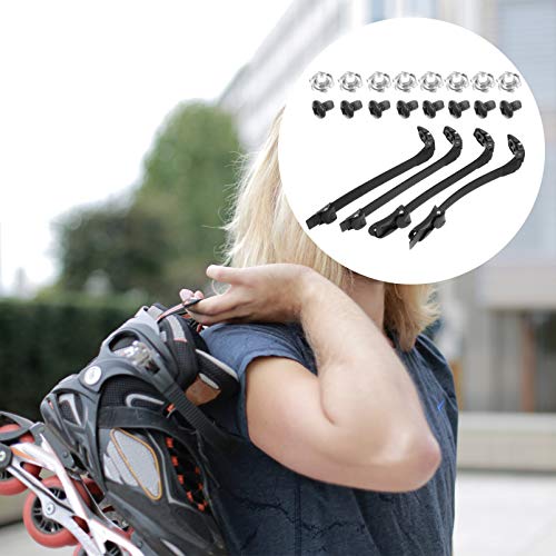 CLISPEED 4 Peças de Substituição Em Linha de Patins para Patins Com Fivelas E Parafusos Acessórios p