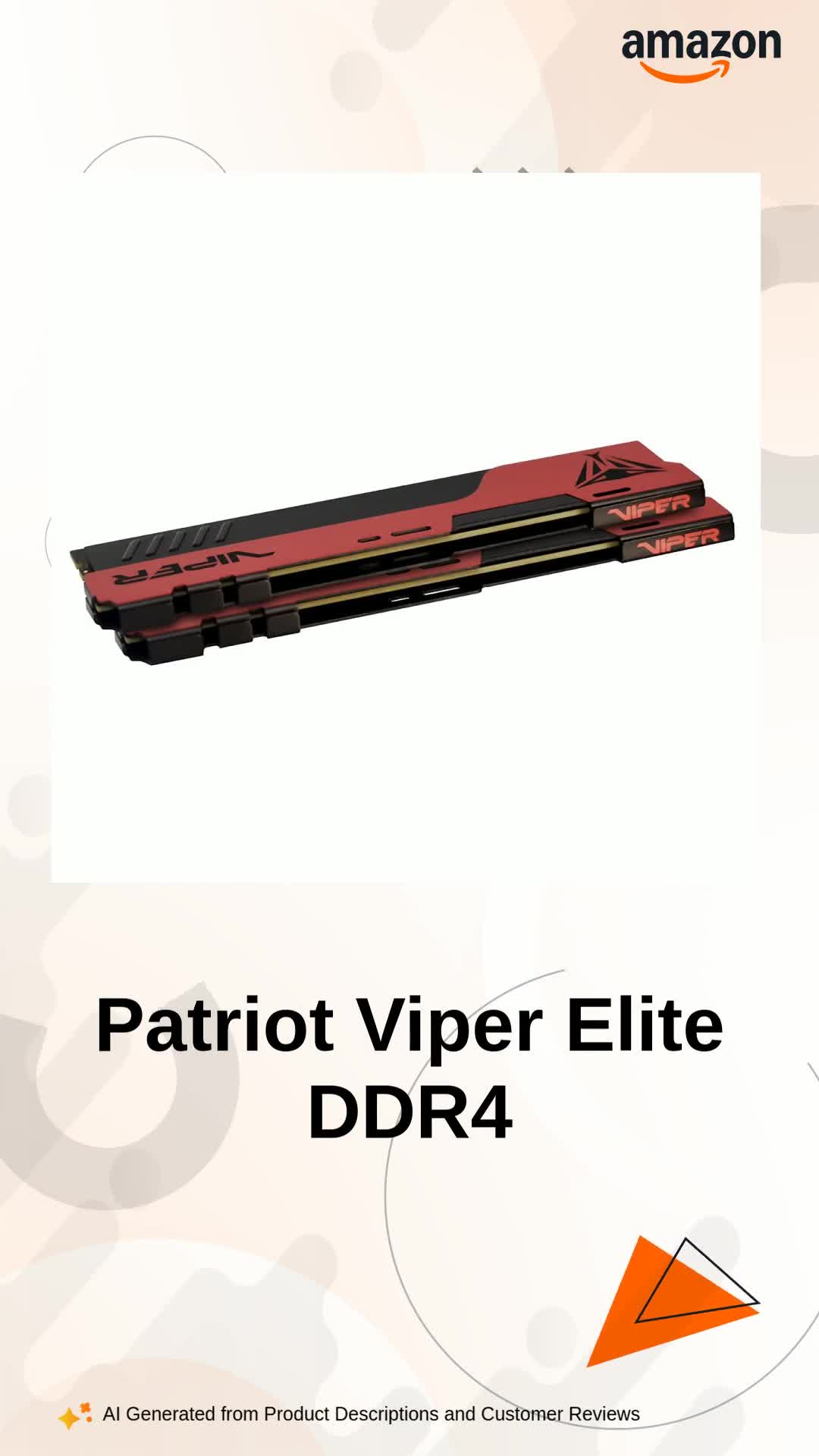 Patriot Memory Viper Elite II DDR4 RAM Desktop Gaming Memory Kit