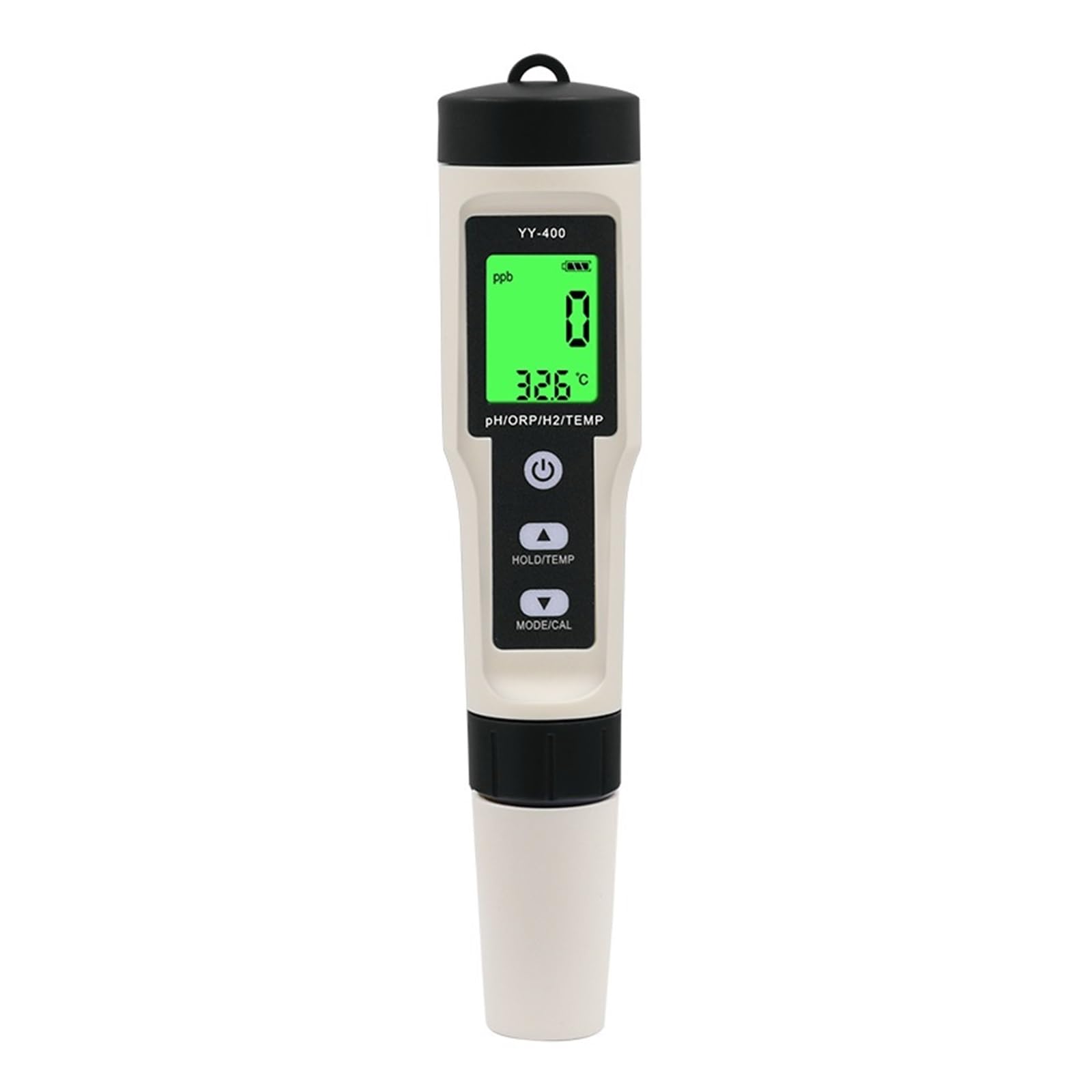 4 In1 H2/PH/ORP/Temp Misuratore di qualità Acqua Tester for Piscine Acquari Potabile Penna Misurazione Ricca Idrogeno Rilevamento Rapido E Preciso(Wth Backlight)