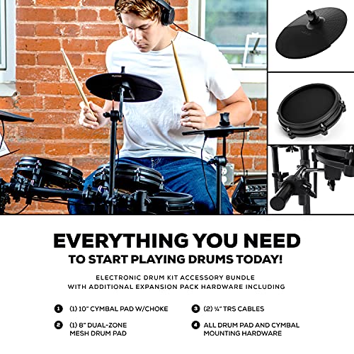 Alesis Drums Pack d’Extension pour Nitro Mesh Kit – Pack d’Extension pour la Batterie Nitro Mesh Kit avec Pad Dual-Zone… - Les Beatles, Paul McCartney, John Lennon, RIngo Starr, George Harrison Alesis Drums Pack d’Extension pour Nitro Mesh Kit – Pack d’Extension pour la Batterie Nitro Mesh Kit avec Pad Dual-Zone… – Image 7