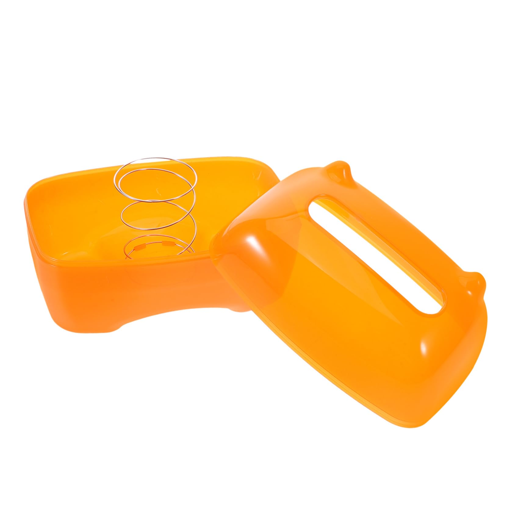 HEMOTON Cute Decorative Tissue Holder Acrylic Napkin Storage Box Animal Print for Living Room