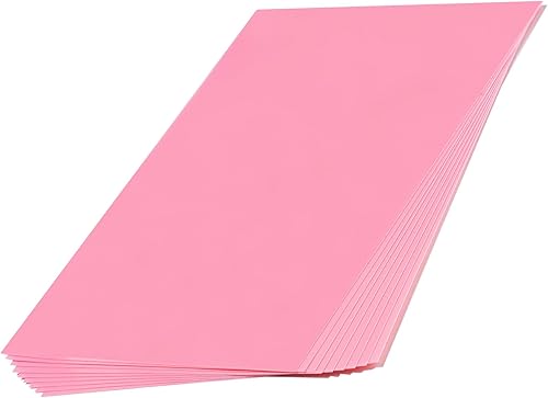 Miniatura 7 de 10 hojas de plástico rígido opaco negro tamaño A4, hoja de PVC de 0.020 in de grosor 11.693 in x 8.268 in para oficina DIY corte