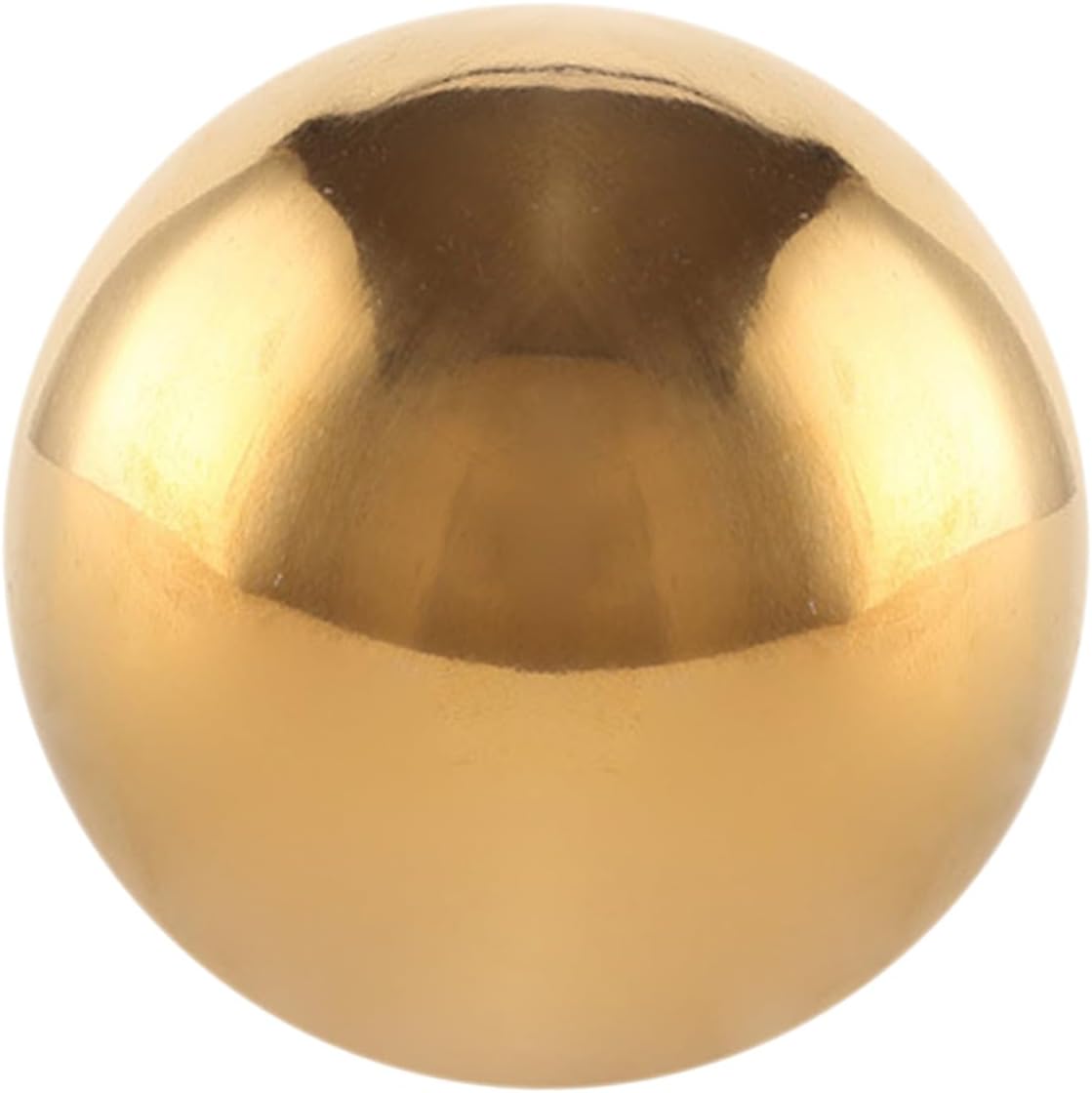 Toddmomy Stainless Steel Gazing Mirror Ball Sphere 250mm Titanium Color Polished Garden Orb Outdoor Reflective Sphere Lawn Decoration