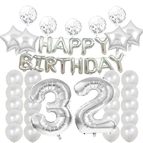 Decorazioni per feste per il 32° compleanno