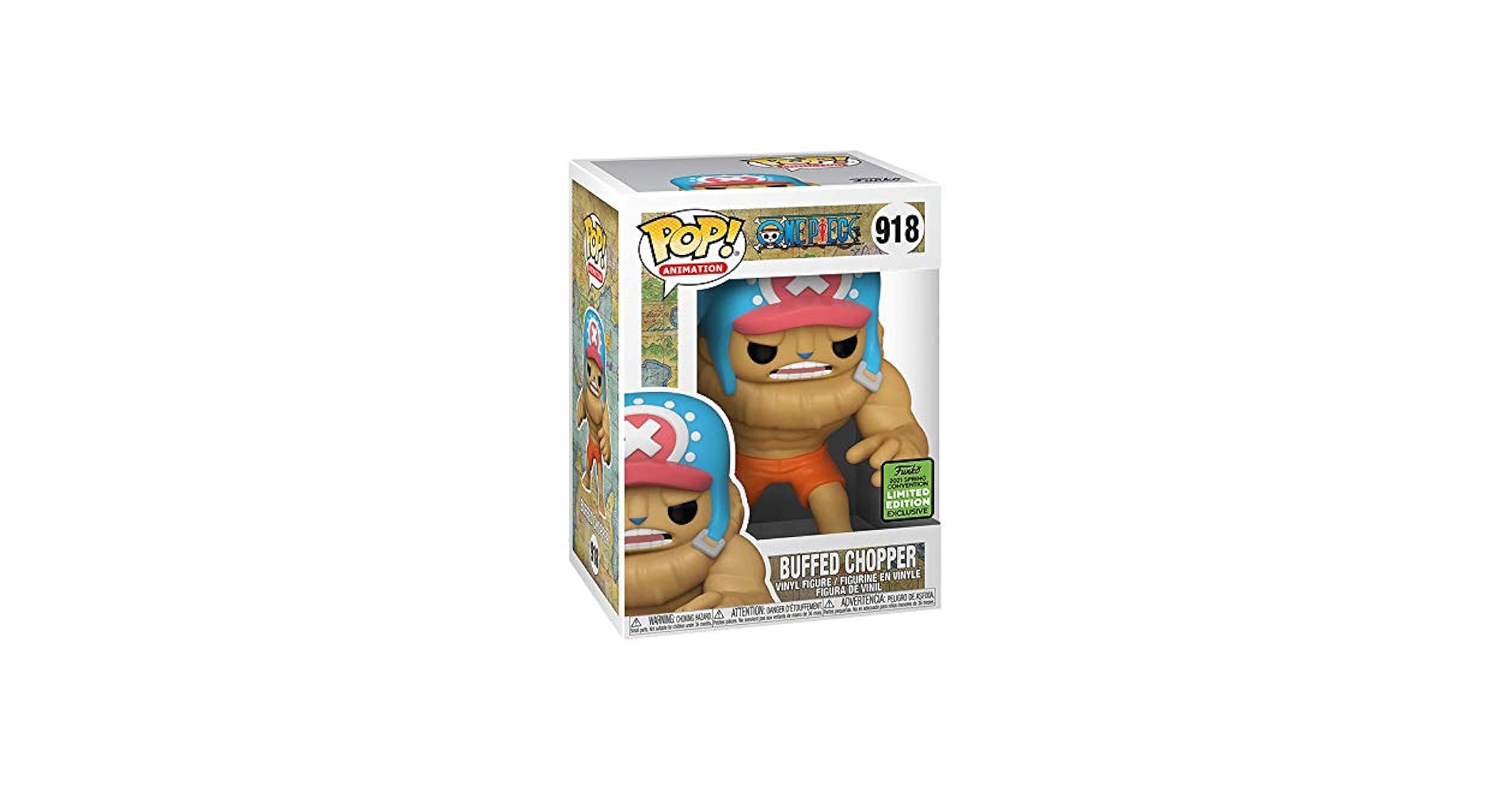 Amazon.com: One Piece Buffed Chopper Pop 2021 ECCC Exclusive