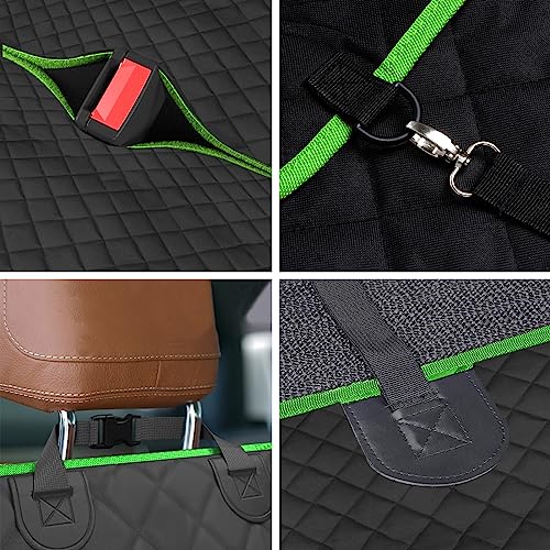 TantivyBo Dog Car Seat Cover, Back Seat Extender for Back Seat, Scratch-Proof & Waterproof, Dog Hammock for Car Travel w/Mesh Window for Cars, Portable Dog Beds for Cars SUVs & Trucks… TantivyBo Dog Car Seat Cover, Back Seat Extender for Back Seat, Scratch-Proof & Waterproof, Dog Hammock for Car Travel w/Mesh Window for Cars, Portable Dog Beds for Cars SUVs & Trucks…
