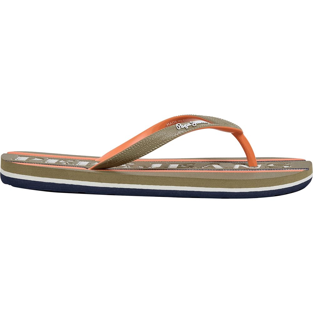 Pepe Jeans Boy's Dorset Gulf B Shoes, Green (Olive Green), 3