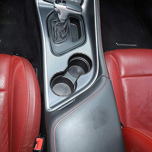 Portavasos para Dodge Challenger 2015-2025 fibra carbono miniatura 4
