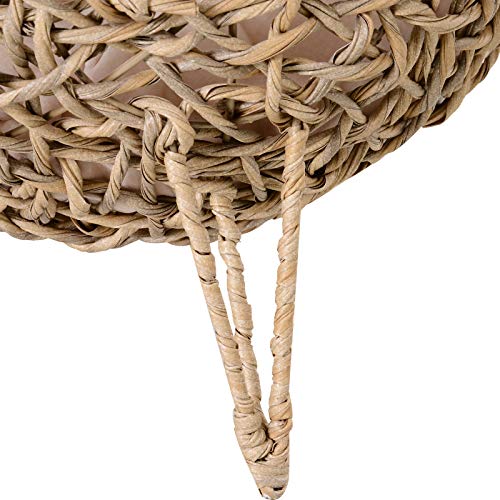 Panier Chat lit Chat Cosy Grand Confort dim. Ø 52 x 58H cm Coussin Moelleux Inclus résine tressée Imitation rotin Beige Panier Chat lit Chat Cosy Grand Confort dim. Ø 52 x 58H cm Coussin Moelleux Inclus résine tressée Imitation rotin Beige