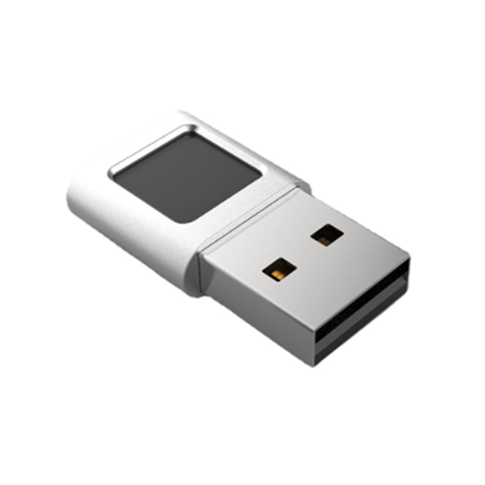 2X Mini USB Módulo Lector de Dactilares Dispositivo Escáner Biométrico para Windows 10/11/Hello Dongle Portátiles PC Llave de Seguridad USB