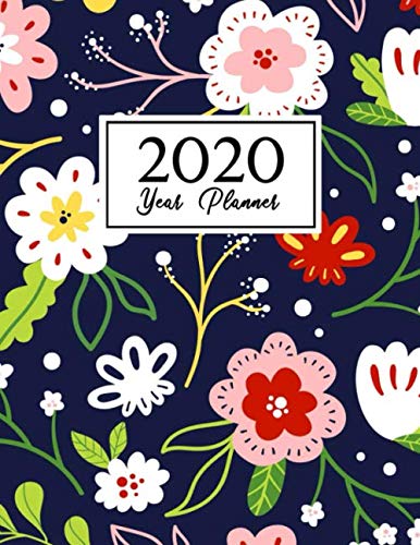 Amazon.com: 2020 Year Planner: Jan 2020 - Dec 2021 | 12 Months Daily ...