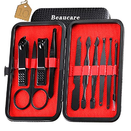 10 in 1 Manicure Set Nail Clipper set Pedicure KitStainless Steel