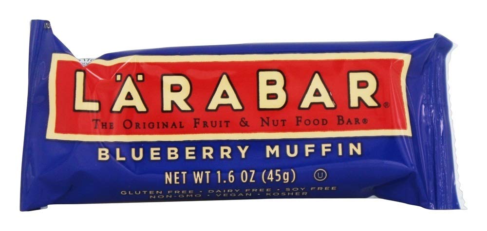 Larabar Blueberry Muffin Fruit & Nut Bar, 1.6 Oz (Pack of 8)