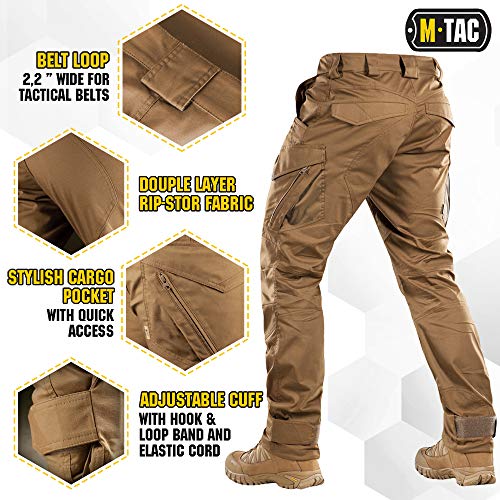 Image of M-Tac Aggressor Flex - Tactical Pants - Men Cotton with Cargo Pockets