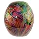 Puckator Regenbogen-Marmor-Effekt Schädel Ornament – Heimdekoration – Regenbogen-Marmor-Schädel – Ornamente – Harz – Wohnaccessoires – Wohnaccessoires – menschliches Skelett – Gothic-Geschenke für