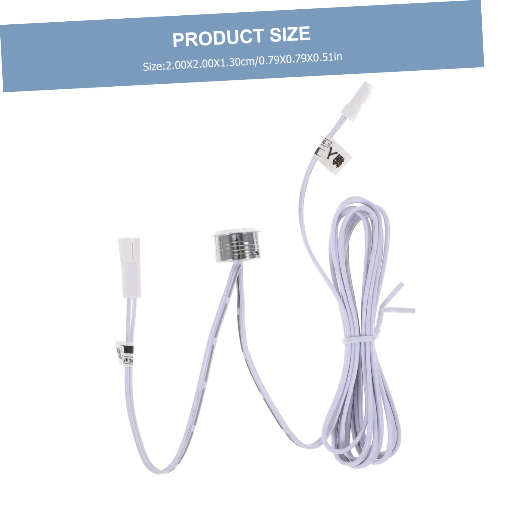 HOMSFOU 4piezas Controlador Led Táctil Para Tiras De Luz Interruptor De Sensor De Toque Para Módulos De Iluminación De Muebles Compatible Instalaciones De Hogar y Hotel