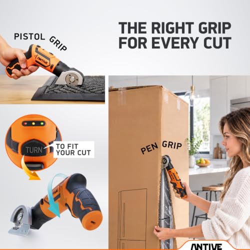 Antive 2-in-1 Electric Cardboard Cutter