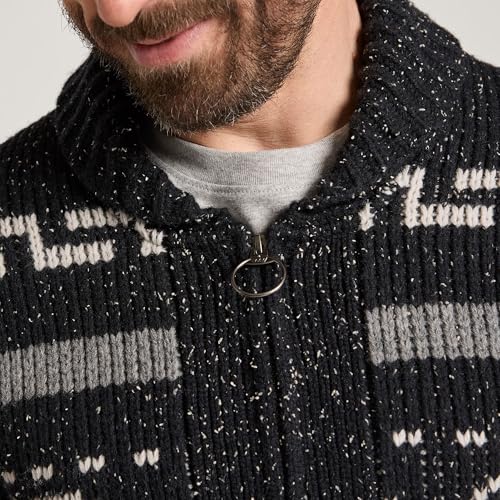 Image of Pendleton Men's The Original Westerley Wool Cable Knit Zip Cardigan Sweater