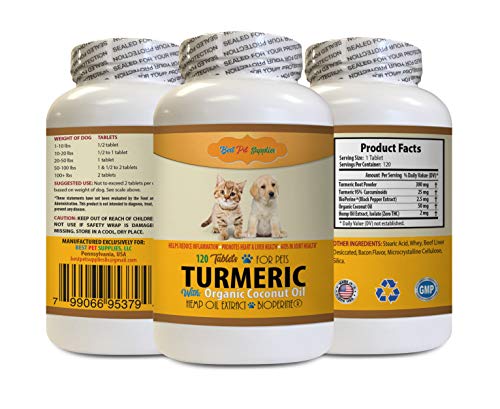 Dog Skin Soother - Turmeric with Coconut and Hemp Oil for Dogs