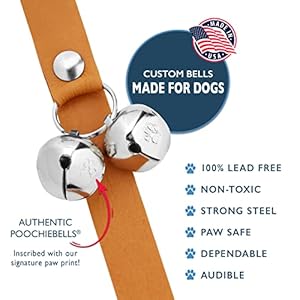 Lux leather based usa handcrafted canine doorbell trusted by professionals  pet house owners for 15+ yrs fast  straightforward pottyhousetraining pet coaching bells fantastically made straightforward to hear practice in days   cucciolini doodles