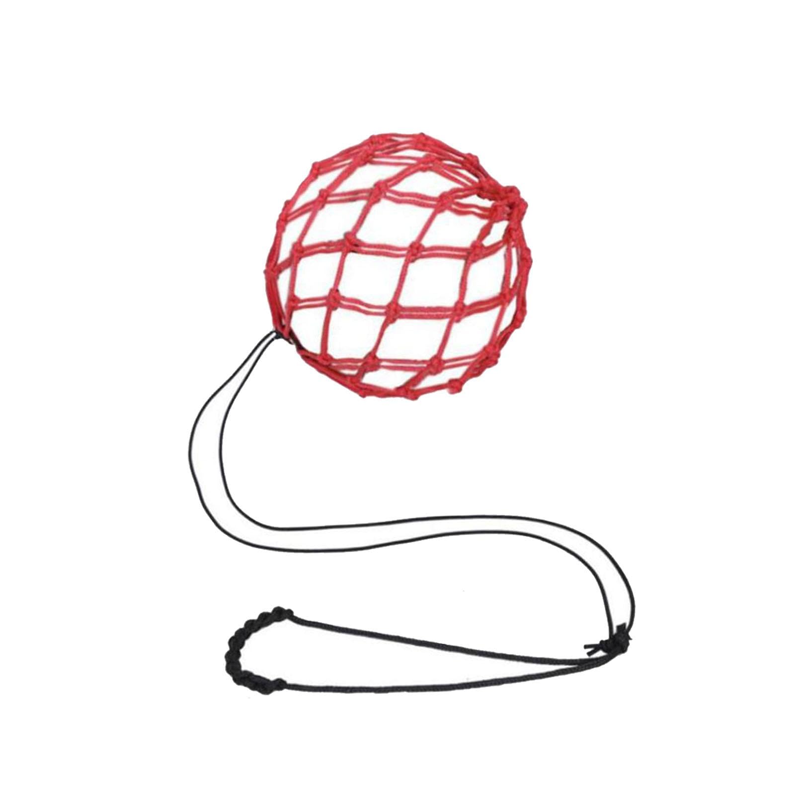 JAZZY PEARLS® Football Kick Trainer Adjustable Boys Football Skills Soccer Ball Net Kicker Red-Sporting Goods-Team Sports-Soccer-Training Aids-1 Soccer Return Trainer Net (Not Include Ball)-image-14