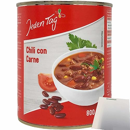 usy Bundle für Jeden Tag Chili Con Carne Fertiggericht (800g Dose) + usy Block