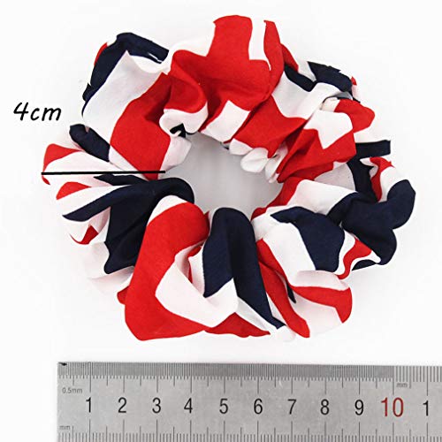 Binaryabc Patriotic 4Th Of July Hair Bands Hair Ties Ropes, Independence Day Fourth Of July National Day Decorations,3Pcs #TOP1