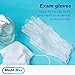 Medd Max Vinyl Exam Gloves 10Pack (1000 Ct) Large, Disposable Powder Latex Free