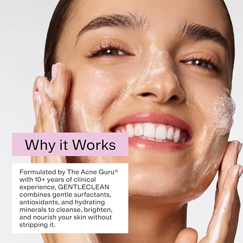 CLEARSTEM - GENTLECLEAN Vitamin C Infused Calming Wash - Facial Cleanser, Makeup Remover - Goldenseal + Green Tea - Facial Skin Care Products - Gluten Free, Cruelty Free - 6 fl oz / 180ml - Image 6